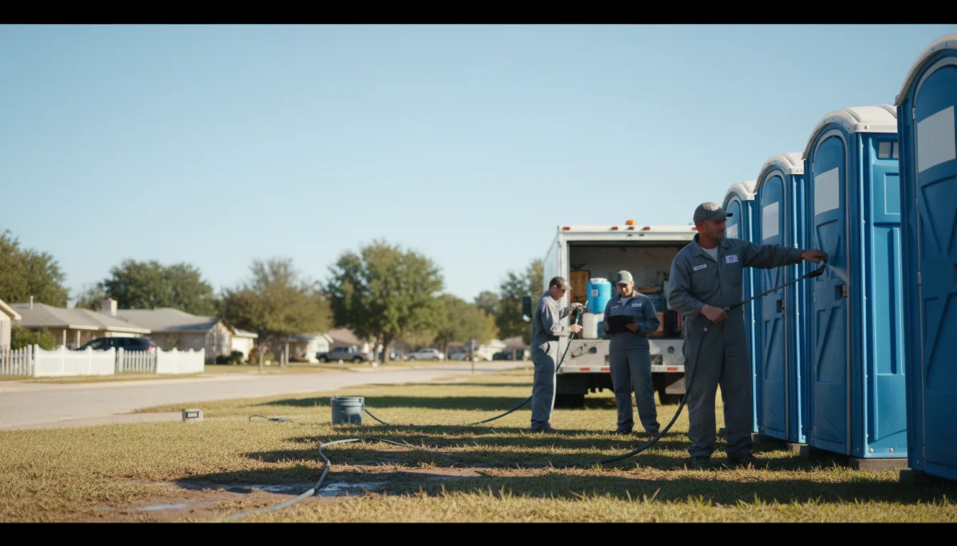 Long-Term Portable Toilet Rental in Parachute, CO near me